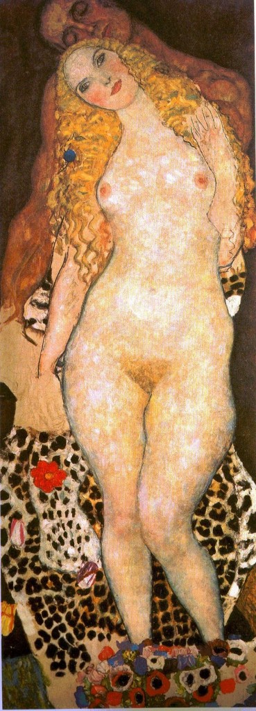 Adán y Eva, de Gustav Klimt
